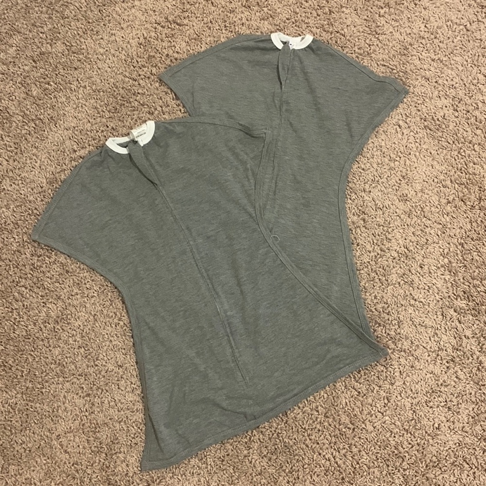 Zip a dee Zip set of two - size extra small - 3-6 months -used